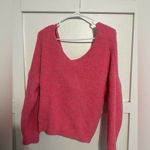 Cute pink sweater